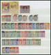 LOTS O, 1924-43, Gestempelte Partie Verschiedener Werte, Feinst/Pracht, Mi. 1450.- - Usados