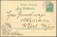 DP CHINA AP 50 BRIEF, Petschili: 1901, 5 Pf. Reichspost - Ganzsachenkarte Mit Stempel K.D. FELDPOSTSTATION Nr. 2 Nach We - Cina (uffici)