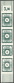 OST-SACHSEN 43AbDDII , 1945, 6 Pf. Schwarzblaugrün Im Senkrechten Viererstreifen, Dritte Marke Mit Seltenem Teildoppeldr - Other & Unclassified