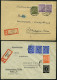 Delcampe - WEST-SACHSEN Interessante Briefsammlung Von 135 Verschiedenen Belegen, Dabei Gute Mittlere Frankaturen, Bessere Abstempe - Sonstige & Ohne Zuordnung