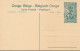 BELGIAN CONGO PPS SBEP 61 VIEW 83 UNUSED - Stamped Stationery