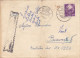 COAT OF ARMS STAMP ON COVER, 1952, ROMANIA - Brieven En Documenten