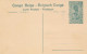 BELGIAN CONGO PPS SBEP 61 VIEW 110 UNUSED - Stamped Stationery