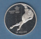 Kanada Olympische Spiele Calgary 1988 Silbermünze 20 Dollar Eischnellauf PP - Canada