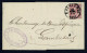 Belg. 46 Sur Lettre De / Op Brief Van Charleroi à / Naar Lambusart - Farciennes (2 Scans) - 1884-1891 Léopold II