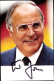 CPA Politiker Helmut Kohl, Ehemaliger Bundeskanzler, Portrait, Autogramm - Figuren