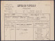 Lettre De Voiture Chemins De Fer De La Flandre Occidentale Càd Départ Bleu [ABEELE /22 AOUT 1896] Pour L'envoi De Colis  - Nord Belge