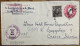 USA - 1909 Postal Envelope Sc.U411 Uprated With Sc.308 REGISTRED From CARLSTAD BRANCH, RUTHERFORD NJ To ÖREBRO, Sweden - Cartas & Documentos