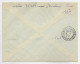 FRANCE MERSON 10FR+50C SEMEUSE LETTRE AVION ISTRES 18.2.1929 POUR SAIGON INDOCHINE + MENTION AVION LE BRIX - 1927-1959 Covers & Documents