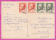 294847 / Yugoslavia Rijeka (Croatia) 4 View Bus Ship River  PC 1968 USED 2X0.05+2X0.20 President Josip Broz Tito ,Flamme - Lettres & Documents