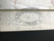 1866 Letter Sent To Paris See Photos - 1863-1870 Napoleon III With Laurels