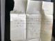 Delcampe - 1866 Letter Sent To Paris See Photos - 1863-1870 Napoleon III With Laurels