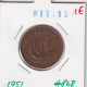 Great Britain 1/2 Penny 1951  Km#868 - C. 1/2 Penny