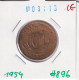 Great Britain 1/2 Penny 1954  Km#896 - C. 1/2 Penny