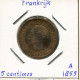 2 CENTIMES 1855 B FRANCIA FRANCE Moneda Napoleon III Imperator #AK990.E.A - 2 Centimes