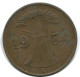 1 REICHSPFENNIG 1934 A GERMANY Coin #AE230.U.A - 1 Reichspfennig