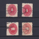 MEXICO 1887, Sc #184-186, Part Set, Used - Messico