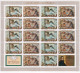 Burundi Nº 669 Al 674 Y A408 Al A413 En Pliegos De 9 Series - Unused Stamps