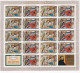 Delcampe - Burundi Nº 669 Al 674 Y A408 Al A413 En Pliegos De 9 Series - Unused Stamps