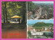 294896 / Yugoslavia Ljubljana (Slovenia) 3View Park Building PC 1984 USED 10+26(Din) Korčula (Croatia) Sarajevo ( Bosnia - Covers & Documents