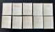 GREECE,1941 North Epirus National Youth EON Over. Greek Administration Set, MH (HINGED) - Ongebruikt