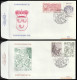 België 1977 - Mi:1908/1911, Yv:1851/1854, OBP:1856/1859, Fdc - O - Historische Uitgifte  - 1971-1980