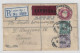 1925 KGV Registered Express Cover To Austria - Correct 11 1/2d Rate - Storia Postale