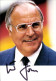 CPA Politiker Helmut Kohl, Bundeskanzler, Portrait, Autogramm - Persönlichkeiten