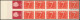 Markenheftchen 2 Königin Juliane Und Ziffer 1964 UV Matt, Deckel Blau ** - Booklets & Coils