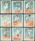 COTE D'IVOIRE Poste ** - Michel 1029/46B + KB 1029/46B, Non Dentelés, Complet + 2 Blocs Collectifs: Tennis, Roland Garro - Andere & Zonder Classificatie