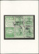 ALLEMAGNE EMPIRE Timbres De Carnets O - Michel HB 4.3aA (sans Marge), 5pf. Vert, Feuillet Complet 2 Réclames "Quint" Et  - Other & Unclassified