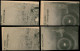 AFRIQUE EQUATORIALE Poste (*) - 140A/D, Collés Sur Fragments: Arrivée Du Général De Gaulle - Cote: 80 - Unused Stamps