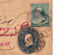 Postal Stationery 1887 USA Anvers Belgique Stamp George Washington Two Cents - ...-1900