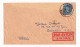 Lettre Nigeria Lagos 1950 Beauvais Oise British Colony King George VI - Nigeria (...-1960)