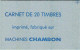 FRANCE - Carnet Essai Chambon - Beauté De Palmyre Polychrome - YT BP 1a / ACCP ES 146 - Proofs, Unissued, Experimental Vignettes