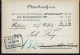 Suisse. Nachnahme. Affranchissement 12 C. Sur Carte D'Abonnement De Aarau Du 24 Juin 1882 Pour Aussersihl. Refusé. B/TB. - Lettres & Documents