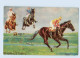 W9L25/ Pferderennen Jockey Künstler AK Donadini Jr.  1917 - Olympische Spelen