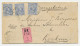 Em. 1891 Aangetekend Winterswijk - Renkum - Lettres & Documents