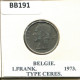 1 FRANC 1973 DUTCH Text BELGIEN BELGIUM Münze #BB191.D.A - 1 Franc