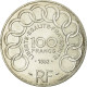 Monnaie, France, Jean Monnet, 100 Francs, 1992, SUP, Argent, Gadoury:907 - 100 Francs