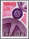 Monaco Poste N** Yv: 729/730 Europa Cept Engrenages - Ongebruikt