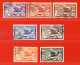 REF102 > NOUVELLE CALEDONIE > PA N° 39 à 45 Ø > RARE Oblitéré Poste Aux Colonies Dos Visible > Used Ø - NCE - Used Stamps