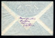 ETIOPIA OCC. ITALIANA, BUSTA 1938, SASS. A23 SOM.+199 ERITR., DIRE DAUA X U.S.A. - Etiopía