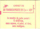 FRANCE - Carnet Conf. 8, Numéro 03728, Gomme Striée - 2f10 Liberté Rouge - YT 2319 C4 / Maury 456 - Modern : 1959-…