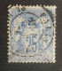 TIMBRE FRANCE TYPE SAGE N 68 OBL CAD PARIS COTE +130€ BON CENTRAGE - 1876-1878 Sage (Typ I)