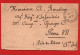(RECTO / VERSO) ENVELOPPE AVEC CACHET TRESOR ET POSTES EN 1917 - SECTEUR POSTAL 4 - Lettres & Documents