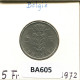 5 FRANCS 1971 DUTCH Text BELGIUM Coin #BA605.U.A - 5 Francs