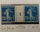 TIMBRE FRANCE TYPE SEMEUSE 140 MILLESIME 4 1924 VARIETE 140H TYPE IIIA Neuf* - Unused Stamps