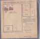 Timbre N° 210   4,7  Vert Foncé Et Rouge  &  N ° 177  1 F Brun  Vin Blanc Rivesaltes Colis Postaux Postal 1943 - Covers & Documents