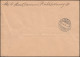 Firmenlochung K&B NfJ. Germania 40 Pf EF Auf R-Brief HAMBURG 1916 In Die Schweiz - Altri & Non Classificati